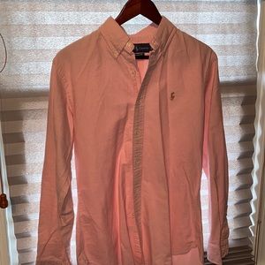 Pink polo Ralph Lauren button down